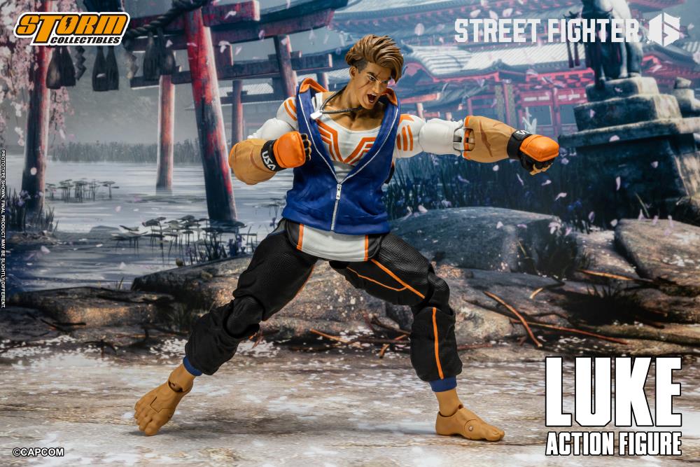 Street Fighter 6 Luke 1/12 Scale Action Figure