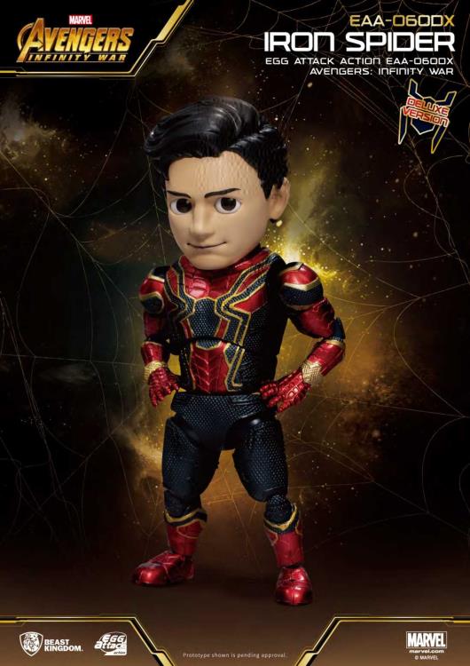 Avengers: Infinity War Egg Attack Action EAA-060DX Iron Spider PX Previews Exclusive