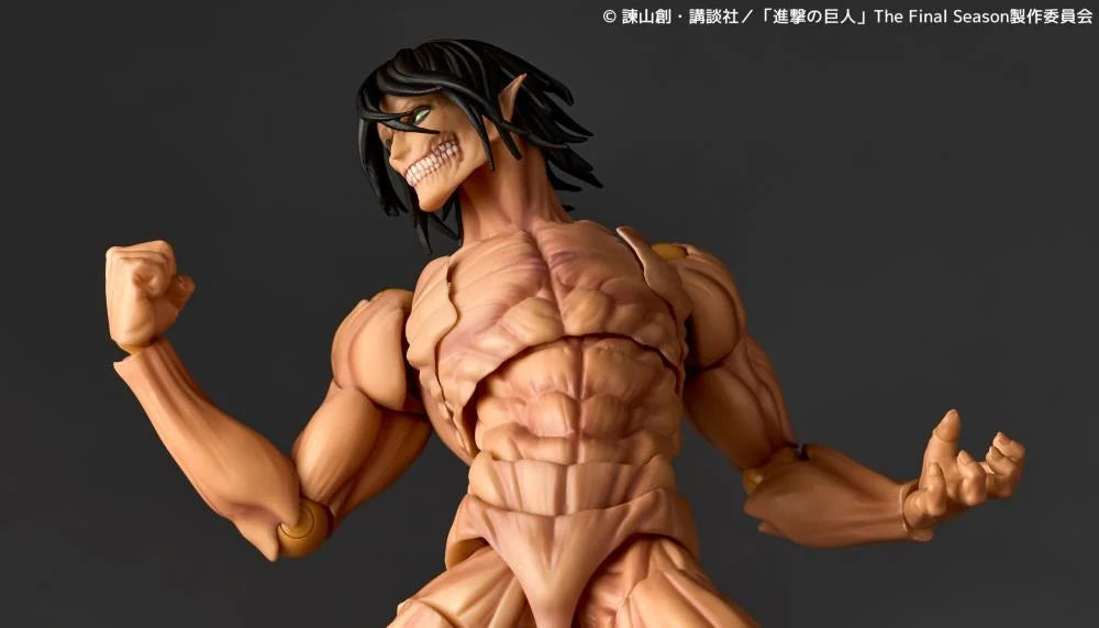 Pre-Order - Attack on Titan Amazing Yamaguchi Revoltech NR057 Attack Titan (Eren Yeager)