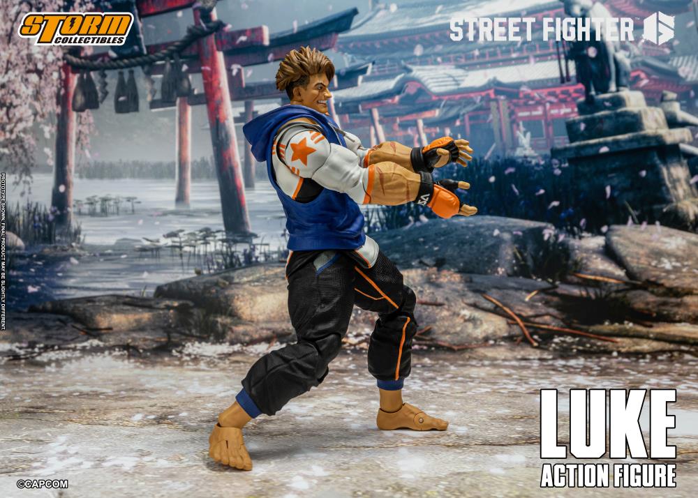 Pre-Order: Street Fighter 6 Luke 1/12 Scale Action Figure