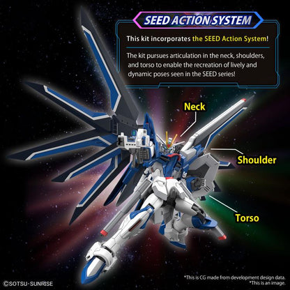 Mobile Suit Gundam SEED Freedom HGGS Rising Freedom Gundam 1/44 Scale Model Kit