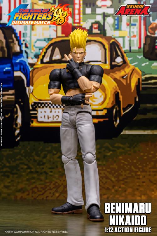 Pre-Order - The King of Fighters '98 Ultimate Match Storm Arena Benimaru Nikaido 1/12 Scale Action Figure