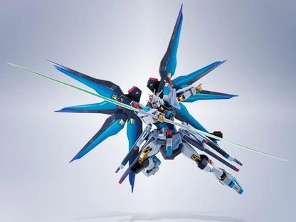 Gundam 45th Anniversary x Hatsune Miku Metal Robot Spirits Strike Freedom Gundam Type II (Hatsune Miku Ver.) Action Figure
