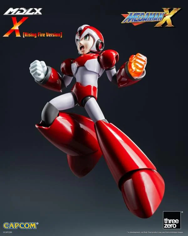 PRE-ORDER - Mega Man X MDLX Mega Man (Rising Fire Edition) 1/12 Scale Action Figure