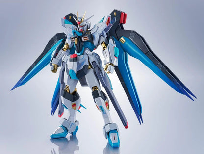 Gundam 45th Anniversary x Hatsune Miku Metal Robot Spirits Strike Freedom Gundam Type II (Hatsune Miku Ver.) Action Figure