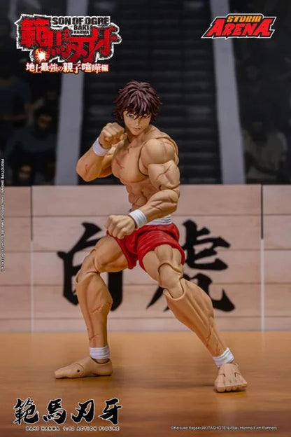 Pre-Order - Baki Hanma: Son of Ogre Storm Arena Baki Hanma 1/12 Scale Action Figure