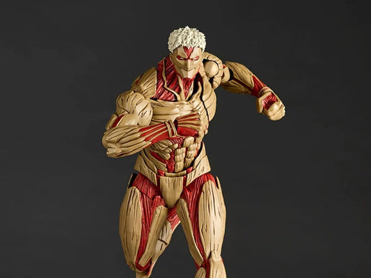 Attack on Titan Amazing Yamaguchi Revoltech NR069 Armored Titan (Reiner Braun) Action Figure