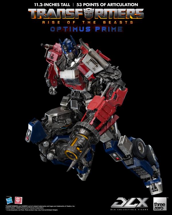 Transformers: Rise of the Beasts DLX Scale Collectible Series Optimus Prime