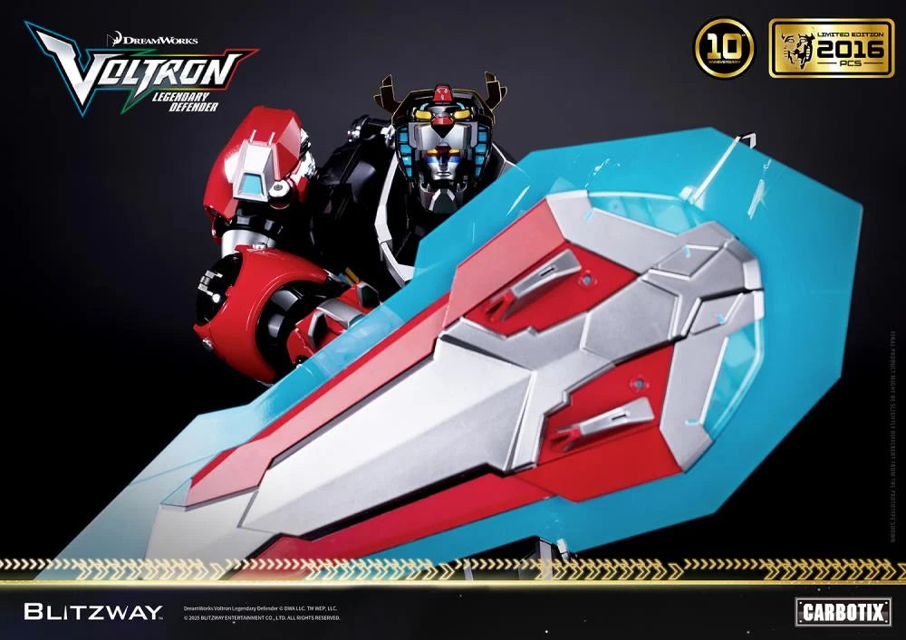 PRE-ORDER - Voltron: Legendary Defender Carbotix 10th Anniversary Voltron (Special Limited Edition Ver.) Action Figure