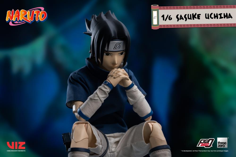 Naruto FigZero Sasuke Uchiha 1/6 Scale Collectible Figure