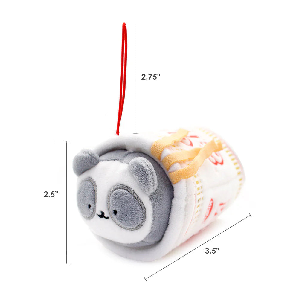 Anirollz - Cup Noodles Pandaroll Plush Keychain