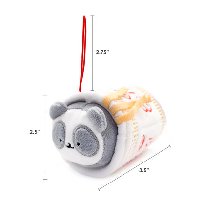 Anirollz - Cup Noodles Pandaroll Plush Keychain