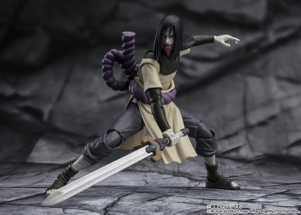 Bandai S.H.Figuarts Naruto Shippuden Sasuke Uchiha (He Who Bears All  Hatred) 5.9-in Action Figure