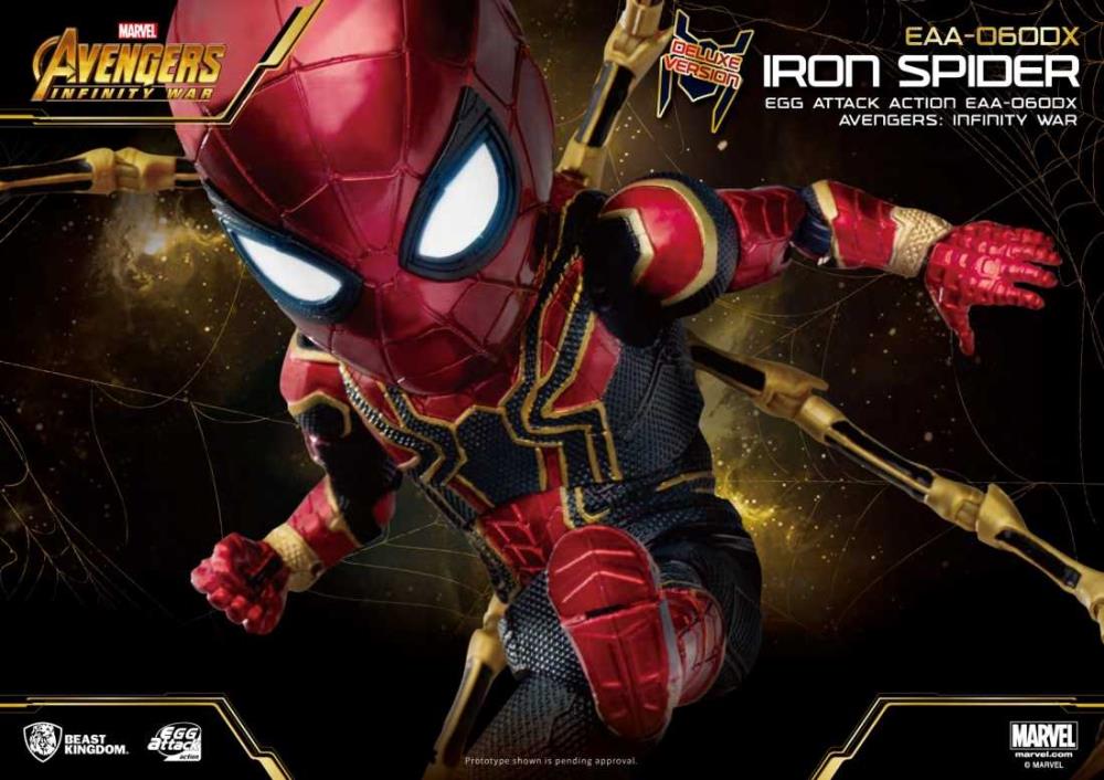 Avengers: Infinity War Egg Attack Action EAA-060DX Iron Spider PX Previews Exclusive