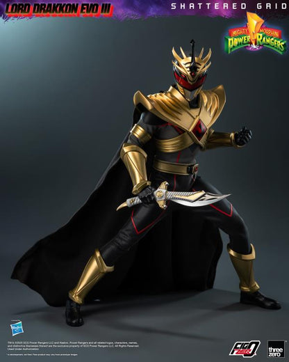 PRE-ORDER - Mighty Morphin Power Rangers: Shattered Grid FigZero Lord Drakkon (Evo III Ver.) 1/6 Scale Action Figure