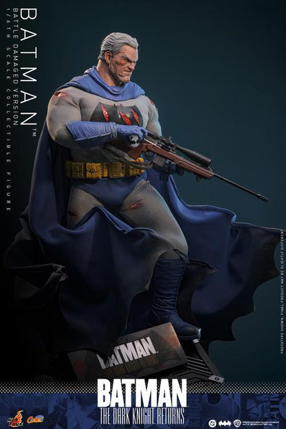 Pre-Order: Batman: The Dark Knight Returns Batman CMS031 (Battle Damaged Version) 1/6th Scale Collectible Figure