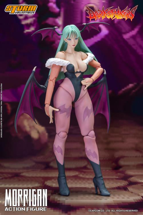 PRE-ORDER - Darkstalkers Morrigan 1/12 Scale Figure