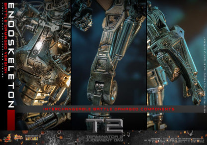 Pre-Order - Terminator 2: Judgement Day MMS840D77 Endoskeleton (Battle Damaged Ver.) 1/6th Scale Collectible Figure