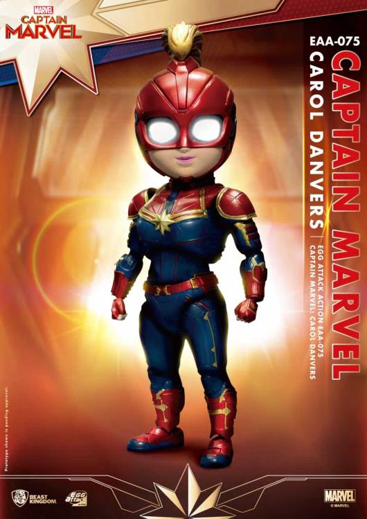 Captain Marvel Egg Attack Action EAA-075 Carol Danvers