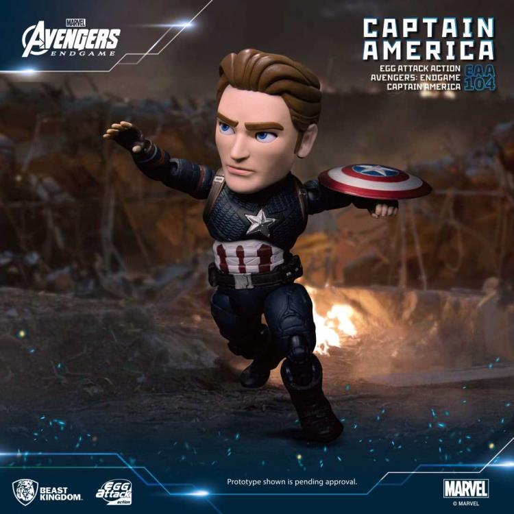 Avengers: Endgame Egg Attack Action EAA-104 Captain America