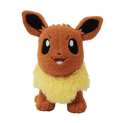 Eevee Curly Fabric Pokémon Plush 25 cm