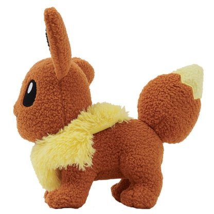 Eevee Curly Fabric Pokémon Plush 25 cm