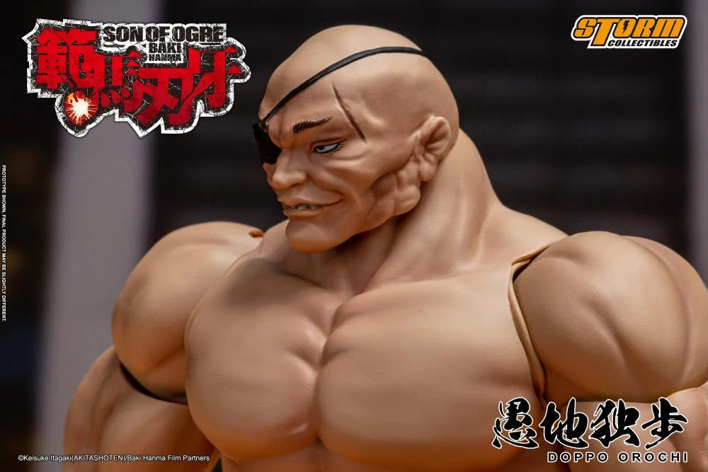 Pre-Order - Baki Hanma: Son of Ogre Doppo Orochi 1/12 Scale Action Figure