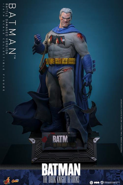 Pre-Order: Batman: The Dark Knight Returns Batman CMS031 (Battle Damaged Version) 1/6th Scale Collectible Figure