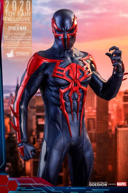 Marvel's Spider-Man VGM42 Spider-Man 2099 (Black Suit) 1/6th Scale 2020 Toy Fair Exclusive Collectible Figure