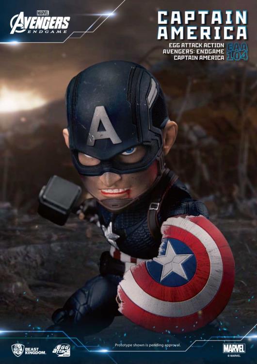 Avengers: Endgame Egg Attack Action EAA-104 Captain America