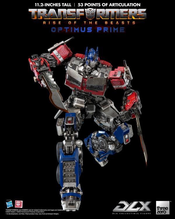 Transformers: Rise of the Beasts DLX Scale Collectible Series Optimus Prime