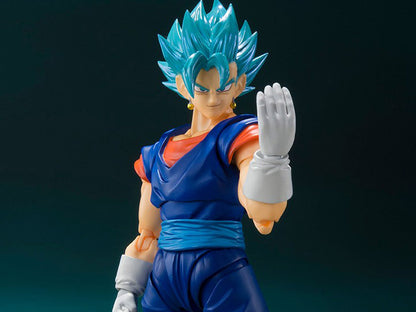 Dragon Ball Super S.H.Figuarts Super Saiyan God Super Saiyan Vegito Super w/ Shipper Box