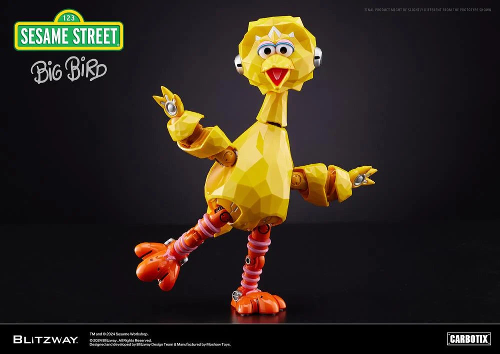 Pre-Order: Sesame Street Carbotix Big Bird Action Figure