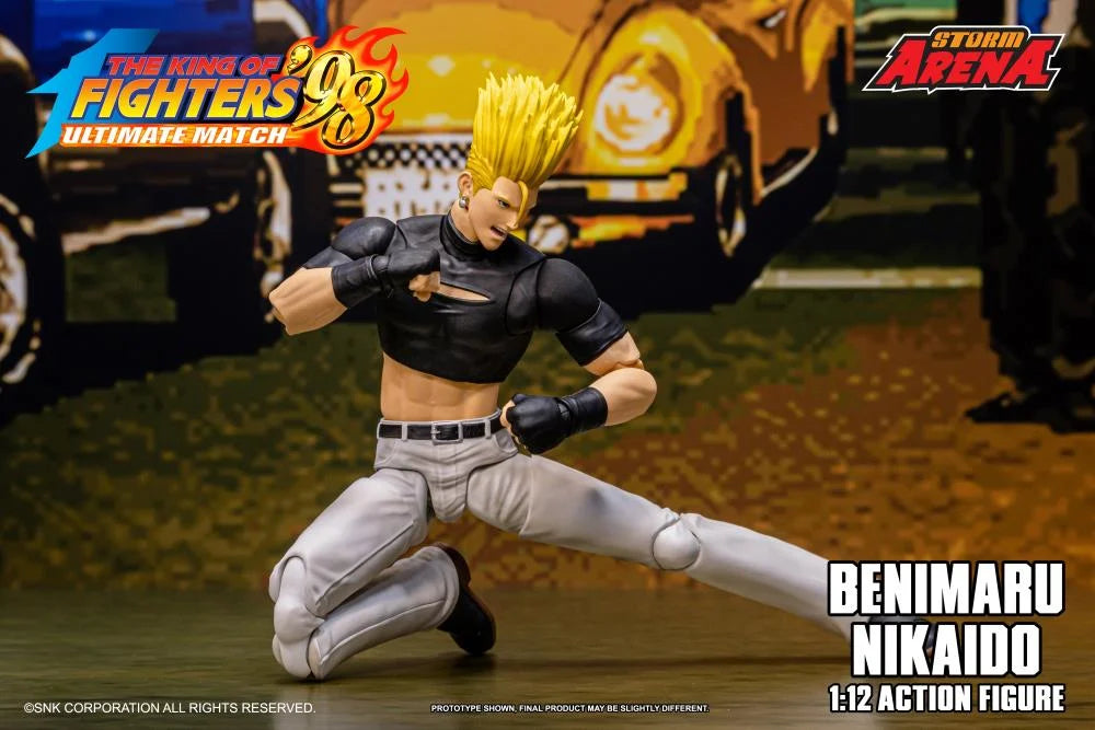 Pre-Order - The King of Fighters '98 Ultimate Match Storm Arena Benimaru Nikaido 1/12 Scale Action Figure