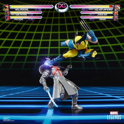 Marvel Legends Gamerverse Wolverine vs. Silver Samurai Action Figure Two-Pack