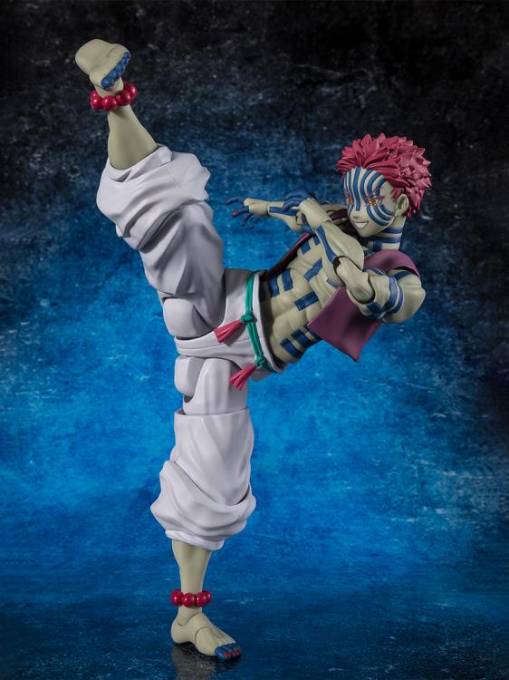 PRE-ORDER - Demon Slayer: Kimetsu no Yaiba S.H.Figuarts Akaza Action Figure