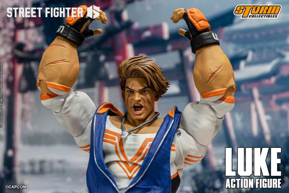 Street Fighter 6 Luke 1/12 Scale Action Figure