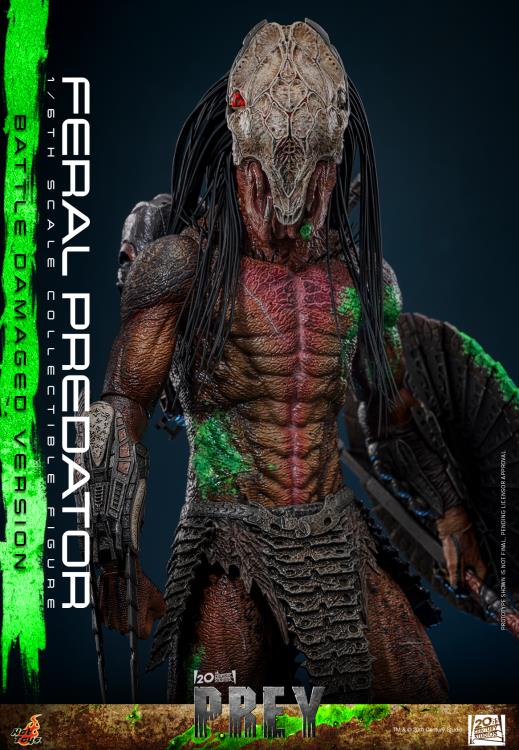 Pre-Order - Prey TMS173 Feral Predator (Battle Damaged Ver.) 1/6th Scale Collectible Figure