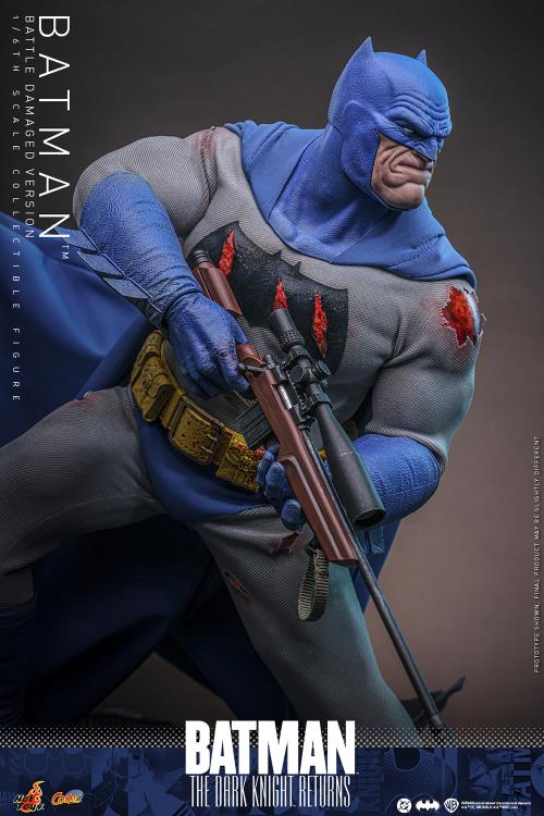 Pre-Order: Batman: The Dark Knight Returns Batman CMS031 (Battle Damaged Version) 1/6th Scale Collectible Figure