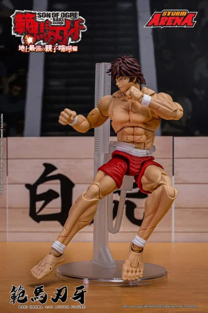 Pre-Order - Baki Hanma: Son of Ogre Storm Arena Baki Hanma 1/12 Scale Action Figure