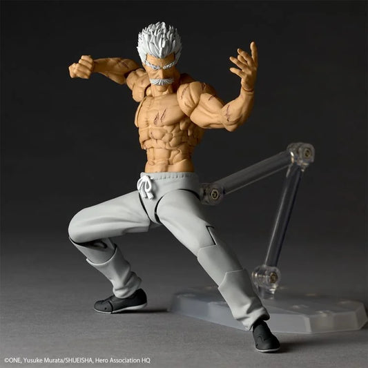 Pre-Order - One-Punch Man Amazing Yamaguchi Revoltech NR113 Bang (Silver Fang Ver.) Action Figure