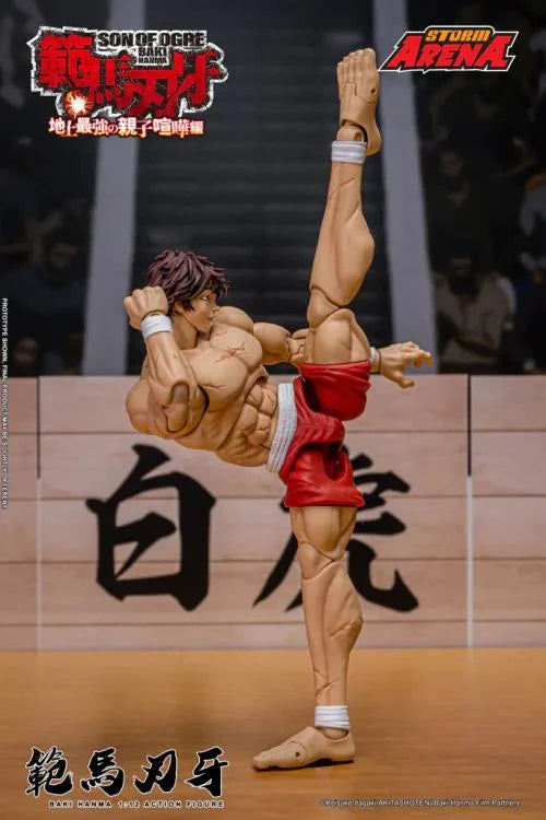 Pre-Order - Baki Hanma: Son of Ogre Storm Arena Baki Hanma 1/12 Scale Action Figure