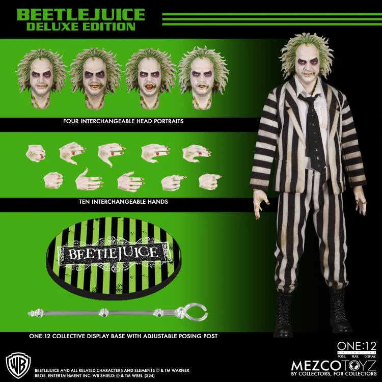 Beetlejuice (1988) One:12 Collective Beetlejuice Deluxe Edition