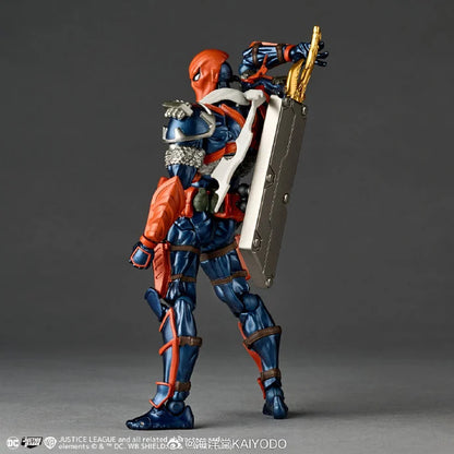 Pre-Order -DC Comics Amazing Yamaguchi Revoltech NR059 Deathstroke (Ver. 1.5)