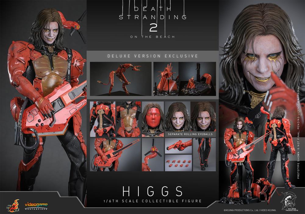 Pre-Order: Death Stranding 2: On the Beach VGM80 Higgs Monaghan (Deluxe Ver.) 1/6th Scale Collectible Figure
