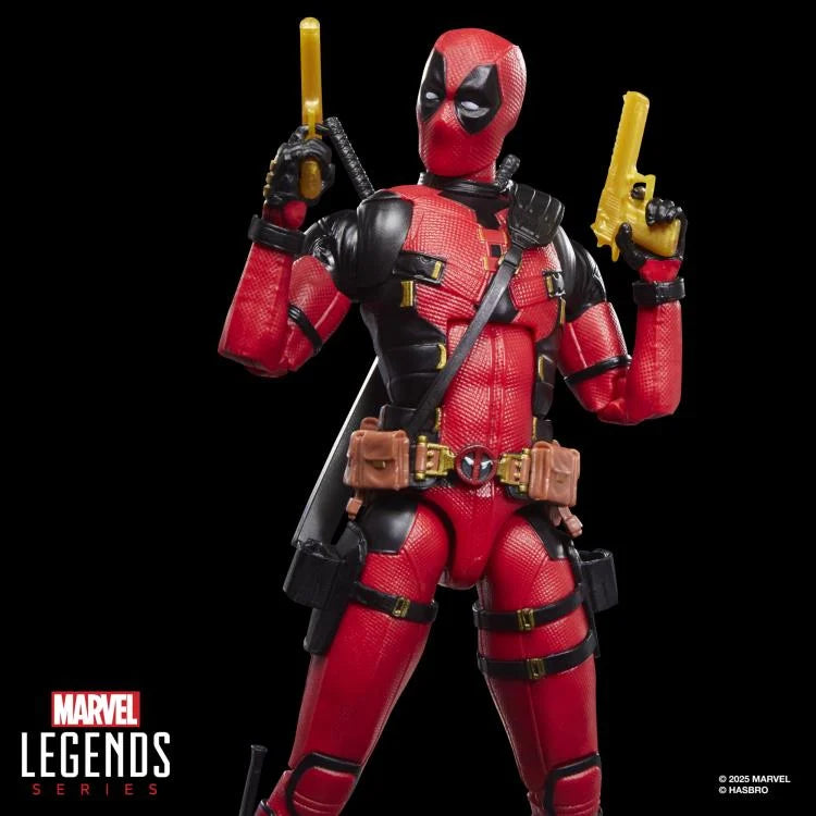 Deadpool & Wolverine Marvel Legends Deluxe Deadpool Action Figure with Dogpool