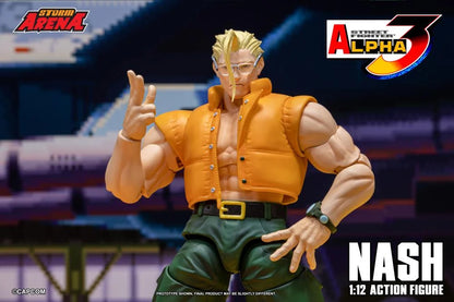 Pre-Order - Street Fighter Alpha 3 Storm Arena Nash 1/12 Scale Action Figure