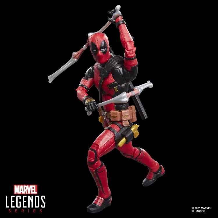Deadpool & Wolverine Marvel Legends Deluxe Deadpool Action Figure with Dogpool