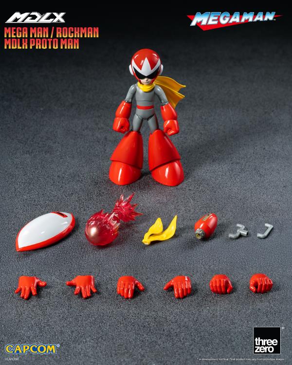 PRE-ORDER - Mega Man MDLX Proto Man 1/12 Scale Action Figure