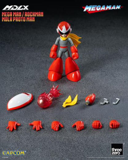 PRE-ORDER - Mega Man MDLX Proto Man 1/12 Scale Action Figure